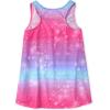 imageThe Childrens Place Girls Sleeveless Tank Top and Short 2 Piece Pajama SetOmbre Unicorn
