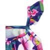 imageThe Childrens Place Girls Sleeveless Tank Top and Short 2 Piece Pajama SetPurple Tropical