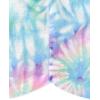 imageThe Childrens Place Girls Sleeveless Tank Top and Short 2 Piece Pajama SetWhite Spiral