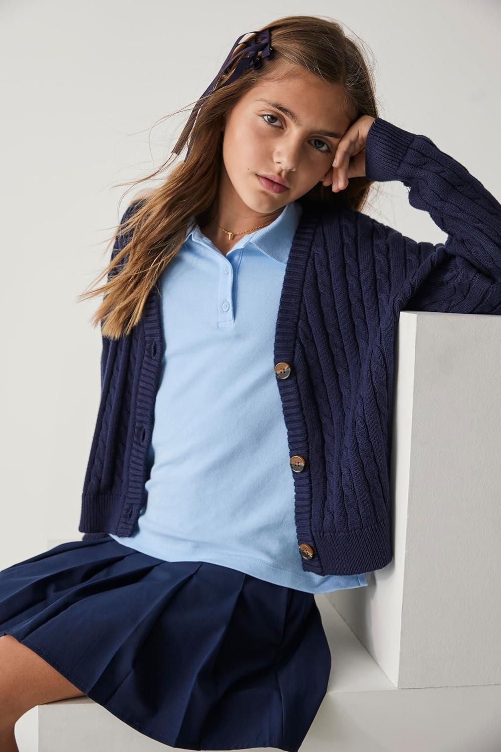 imageThe Childrens Place Multipack Short Sleeve Pique PoloDaybreak 5pack