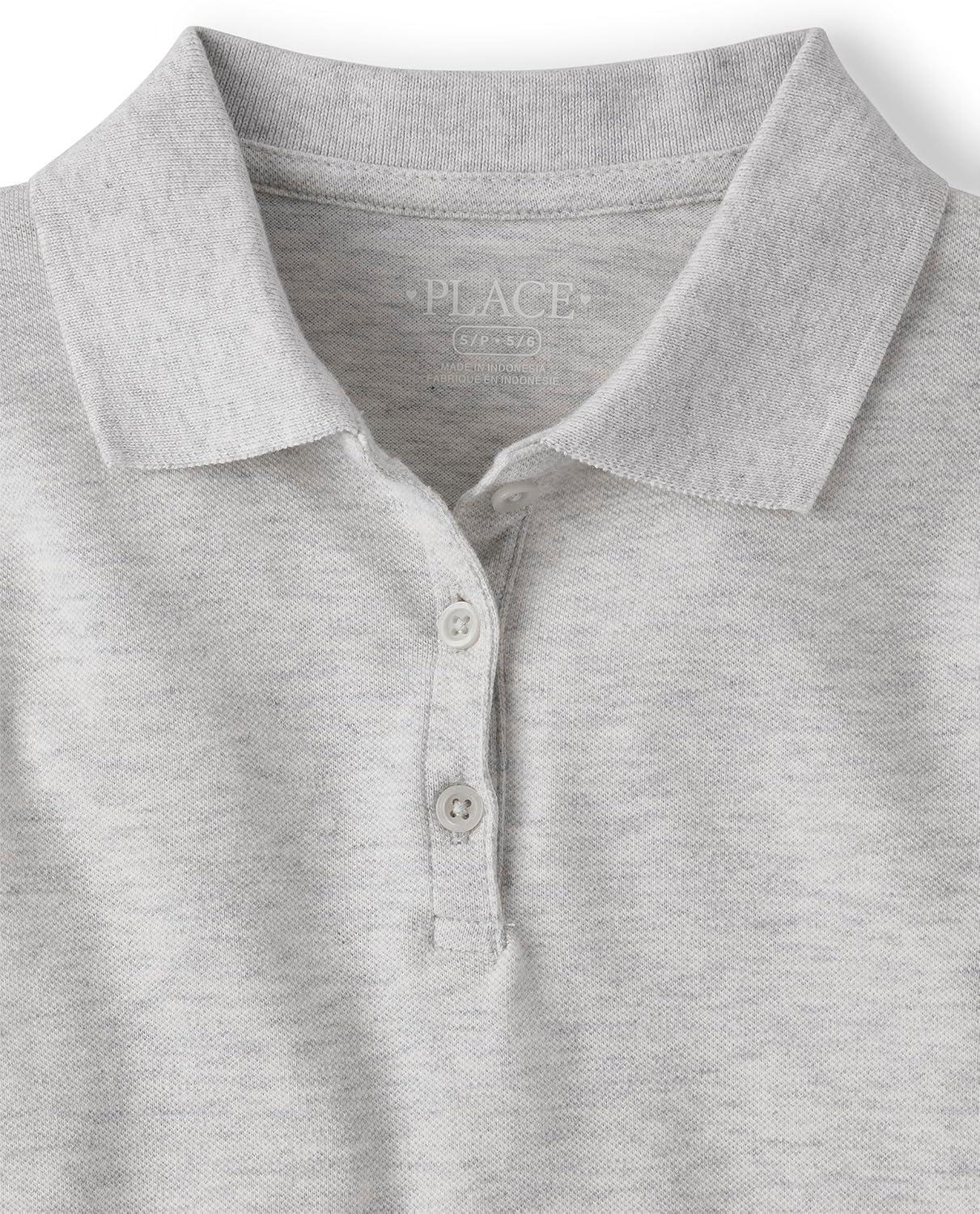 imageThe Childrens Place Multipack Short Sleeve Pique PoloLunar 3pack