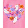 imageThe Childrens Place Baby and Toddler All HolidayBirthdays Long Sleeve Graphic TShirts2 PackMommys BooGhost Heart