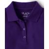 imageThe Childrens Place Multipack Short Sleeve Pique PoloPurpleRegal VioletWhite 3pack