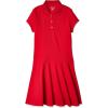 imageThe ChildrenS Place Girls Short Sleeve Picque Polo DressRuby