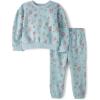 Dusky Blue Floral