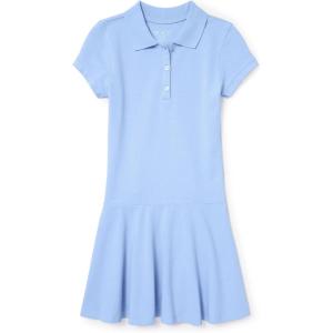 imageThe ChildrenS Place Girls Short Sleeve Picque Polo DressLight Blue