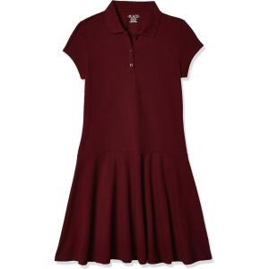 imageThe ChildrenS Place Girls Short Sleeve Picque Polo DressRubine