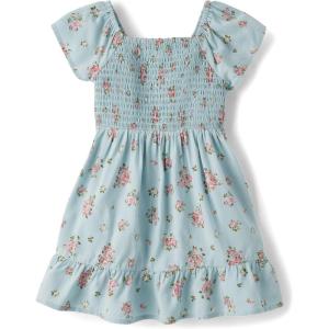 imageThe Childrens Place Baby Girls and Toddler Short Sleeve Casual DressesDusky Blue