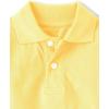 imageThe Childrens Place Boys Uniform Performance PoloNew Yellow