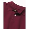 imageThe Childrens Place Boys Uniform Performance PoloRedwood Single