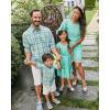 imageThe Childrens Place Kids Coordinating Family Outfits Mommy ampamp Me Dad ampamp Son Baby Mint to Be CollectionNewborn Dress