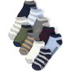imageThe Childrens Place Baby Boys and Toddler Ankle Socks Variety PackMulticolor Stripe 10pack