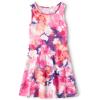 imageThe Childrens PlaceShort Sleeve Fashion Skater DressPink GlowPink Glow