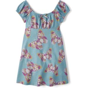 imageThe Childrens Place Girls Short Sleeve Casual Everyday DressesWinter Sky