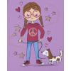 imageThe Childrens Place Baby Girls and Toddler Assorted Everyday Short Sleeve Graphic TShirtsmultipacksGirl DogGirl Cat