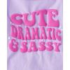 imageThe Childrens Place Baby Girls and Toddler Assorted Everyday Short Sleeve Graphic TShirtsmultipacksSassy EraQueen BeeCute