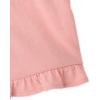 imageThe Childrens Place Baby Girls and Toddler Assorted Knit ShortsBlack Jungle Wonder Crystal Pink 4pack