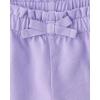 imageThe Childrens Place Baby Girls and Toddler Assorted Pull on Paper Bag ShortsButterfliesPurpleStripes 3pack