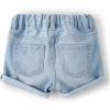 imageThe Childrens Place Baby Girls and Toddler Jean Midi Shorts Lily WashLily Wash 2pack