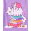 imageThe Childrens Place Baby Girls and Toddler School Days Short Sleeve Graphic TShirtsmultipacksCat BooksPrincess EraOwl