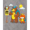 imageThe Childrens Place Baby Girls and Toddler School Days Short Sleeve Graphic TShirtsmultipacksSnack TimeAnimalsSchool Bus