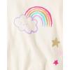 imageThe Childrens Place Baby Girls and Toddler Short Sleeve Everyday Casual Knit ShirtRainbow 4pack
