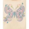imageThe Childrens Place Baby Girls and Toddler Short Sleeve Flutter Knit ShirtsButterfly 4pack