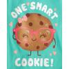 imageThe Childrens Place Baby Toddler Girl Short Sleeve Graphic TShirt 3PackButterfliesSmart CookieOwl Reader