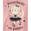 imageThe Childrens PlaceBaby Girlsand Toddler Animal Long Sleeve Graphic TShirtsmultipacksPurrrfectlyTutu 2Pack12 Months18 Months
