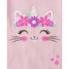 imageThe Childrens PlaceBaby Girlsand Toddler FamilyMomDadSibling Short Sleeve Graphic TShirtsmultipacksLove FamilyLovedCat Unicorn 3Pack4 Years