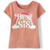 imageThe Childrens Place Baby Toddler Girl Short Sleeve Graphic TShirt 3PackBest Sis
