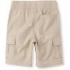 imageThe Childrens Place Baby Boys and Toddler Pull on Cargo ShortsSandwash Single