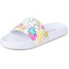 imageThe Childrens Place Girls Everday Slip on Slide SandalsDoodle Icons