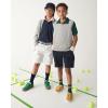 imageThe Childrens Place Stretch Chino ShortsFin GraySandwash 2pack