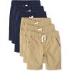 imageThe Childrens Place Boys Pull on Jogger ShortsFlaxTidal 6 Pack