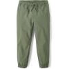 imageThe Childrens Place Boys Quick Dry Pull on Jogger PantsGreenwich