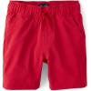 imageThe Childrens Place Boys Quick Dry Pull on Jogger Shorts 55quotRuby