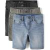 imageThe Childrens Place Denim ShortsMulti Color 3pack