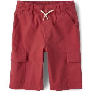 imageThe Childrens Place Baby Boys and Toddler Pull on Cargo ShortsHampton Red