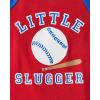 imageThe Childrens Place Baby Boys and Newborn Snug Fit 100 Cotton Sleeve Top and Shorts 2 Piece Pajama SetBaseball