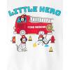 imageThe Childrens Place Baby Boys and Newborn Snug Fit 100 Cotton Sleeve Top and Shorts 2 Piece Pajama SetFiretruck