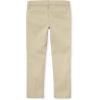 imageThe Childrens Place Girls Uniform Skinny Chino PantsSandy 2pack