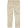 imageThe Childrens Place Girls Uniform Skinny Chino PantsSandyTidal 2pack