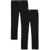 imageThe Childrens Place Girls Uniform Skinny Chino PantsBlack 2pack