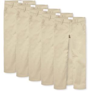 imageThe Childrens Place Stretch Skinny Chino PantsmultipacksSandy 5pack