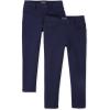 imageThe Childrens Place Girls Ponte Knit Pull on JeggingsmultipacksTidal 2pack