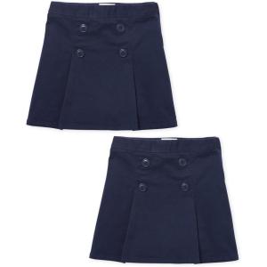 imageThe Childrens Place girls Button SkortTidal 2pack