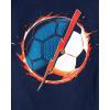 imageThe Childrens Place Boys 100 Cotton Long Sleeve Top and Pants 2 Piece Pajama SetSoccer