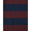 imageThe Childrens Place Boys 100 Cotton Long Sleeve Top and Pants2 Piece Pajama SetBurgundy Stripe Henley
