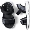 imageThe Childrens Place Baby Boys and Toddler Sporty Sandal with Adjustable StrapsBlackGrey